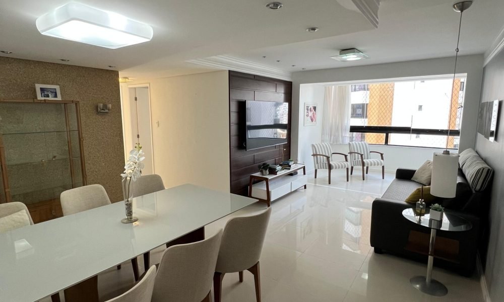 Apartamento com 3 Quartos para alugar, 102m² – Pituba