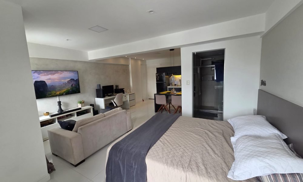 Studio com quarto/sala amplo, 43m² - Pituba (4)