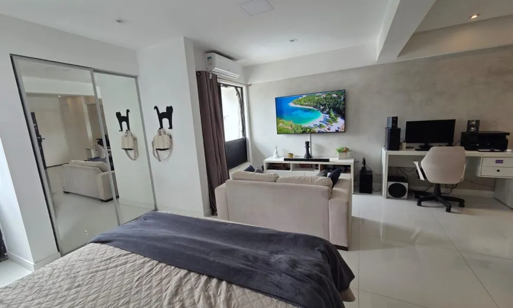 Studio com quarto/sala amplo, 43m² - Pituba (6)